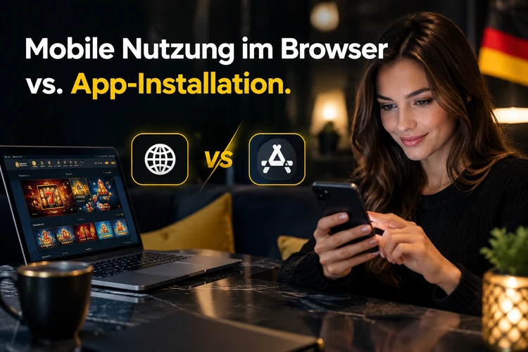 Mobile Nutzung im Browser vs. App-Installation