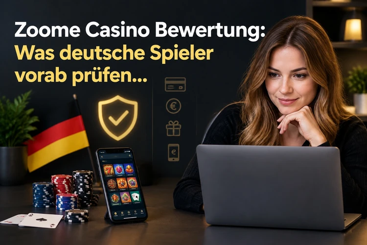 Zoome Casino Bewertung: Was deutsche Spieler vorab prüfen sollten