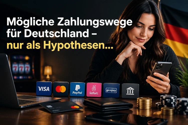 Mögliche Zahlungswege für Deutschland – nur als Hypothesen zu verstehen