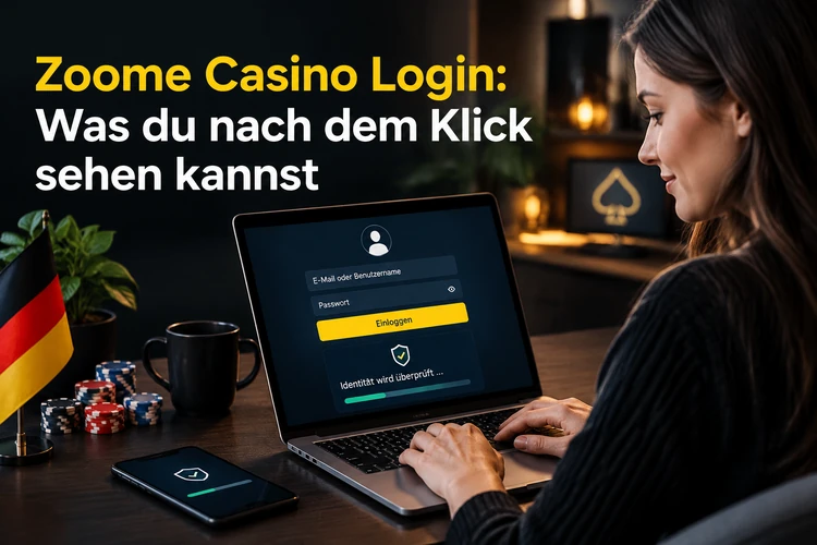 Zoome Casino Login: Was du nach dem Klick sehen kannst